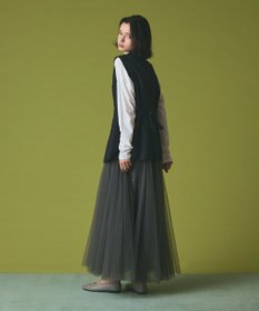 GRACE CONTINENTAL シルクツイルジレ