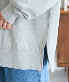 Green Parks カレッジロゴ裏毛チュニック