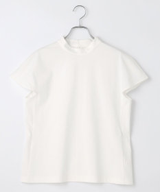 #Newans 【ANSWER for シティライフ】乾燥機対応！ハイネックフレンチスリーブカットソー