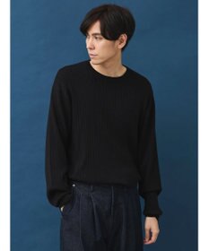 CRAFT STANDARD BOUTIQUE ワイドリブクルーネックニットプルオーバー