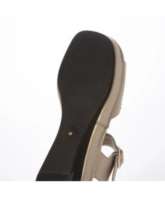 ing <ing>【WEB限定】【サスティナブル】ウエッジヒールレザーサンダル