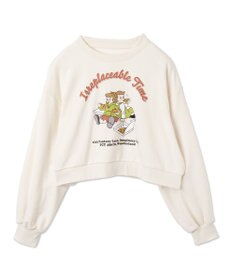 WEGO イラストプルオーバースウェット