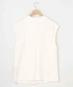 SHARE PARK LADIES 【洗える】ケーブルジャガード ジレ