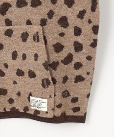 PW CIRCULUS 【WOMEN】SNOW LEOPARD柄フーディー