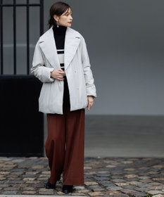 ICB L 【新色追加・WEB限定カラーあり】 ヴィスコースワイド タートルネックプルオーバー