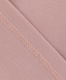 ANY SIS パフスリーブ異素材コンビ プルオーバー