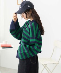 WEGO ボーダーニットポロ