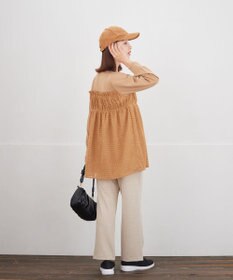 Tiaclasse ポンチ×ジャガードドッキングチュニック