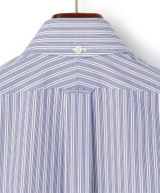 J.PRESS MEN 【PREMIUM PLEATS / 形態安定】イングリッシュストライプ ドレスシャツ / B.D.