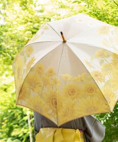 槇田商店 絵おり 向日葵(ひまわり) 長傘