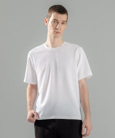 JOSEPH HOMME 新色追加【オリジナル素材/シワになりにくい】ライトタックジャージー クルーネックＴシャツ ホワイト系