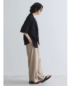 CRAFT STANDARD BOUTIQUE レースオープンカラーシャツ