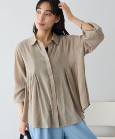 CRAFT STANDARD BOUTIQUE ヴィンテージボイルタックフレアシャツ