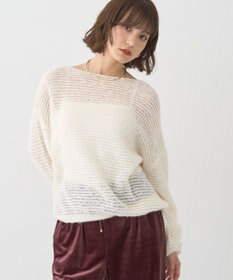 earth music&ecology ふんわりシアープルオーバー