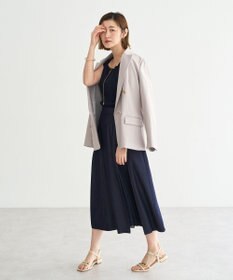 YECCA VECCA プリーツMIXフレアスカート