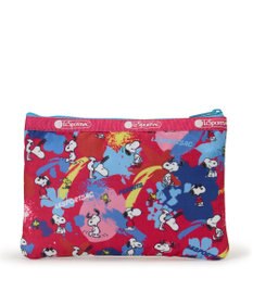 LeSportsac 3ZIP COSMETIC/ピーナッツプレイタイム