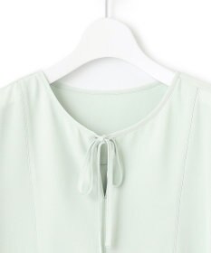 23区 S 【洗える】バックサテンアムンゼン ブザムディテール ブラウス