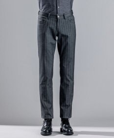 JOSEPH HOMME ソフトヘリンボンストレッチ / CIGAR 5P