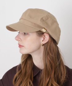 MOONBAT ポール & ジョー (PAUL & JOE ACCESSOIRES) ロゴプレート 無地 キャスケット