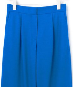 ICB 【洗える】 ウォッシャブルウールジャージー ワイドパンツ