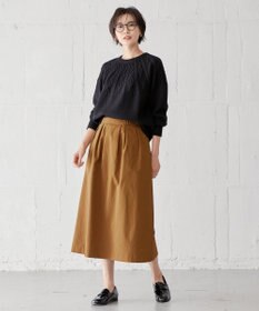 J.PRESS LADIES L 【WEB限定・洗える】 EIGER CORD 求心編み ニット