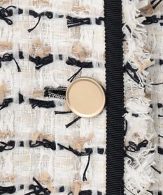 自由区 ファンシーツイード ジャケット