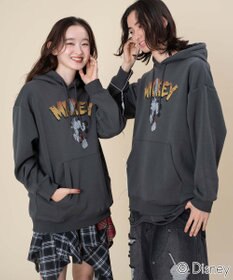 WEGO 【ユニセックス着用ITEM/25年秋冬新作】DISNEYグラフィックプルオーバー