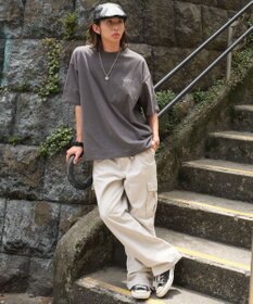 WEGO 【ユニセックス着用ITEM/SMLサイズ展開】ヴィンテージライクグラフィックT（SS）