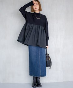 23区 【Oggi3月号掲載/新色追加/洗える】23区DENIM ストレッチ デニムスカート