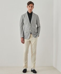 GOTAIRIKU 2年連続売上NO1【吸水速乾/ウォッシャブル/ストレッチ】ノルマンディーリネン カーディガンジャケット(25年モデル)