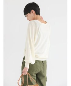 AMERICAN HOLIC 袖ボリュームショートニットカーディガン