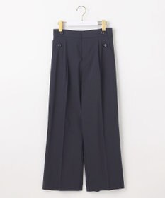 ANY SIS L 【ストレッチ・接触冷感・撥水・UVカット・洗える】エアリーストレッチ ワイドパンツ