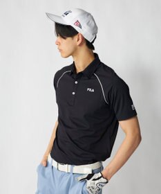 FILA GOLF／marie claire 【FILA GOLF】ラグラン半袖ポロシャツ