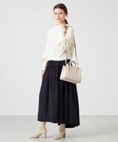 LA BAGAGERIE 【MONICA】スクエア2WAYハンドバッグ