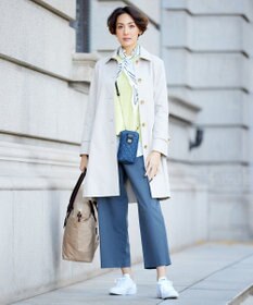 J.PRESS LADIES L 【洗える】 ギザマーセライズコットン ニット