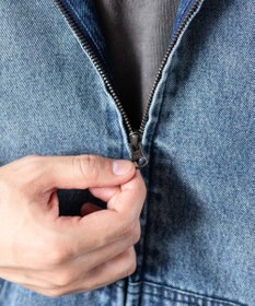 WEGO 【ユニセックス着用ITEM/MLサイズ展開】ワーカーズフードブルゾン