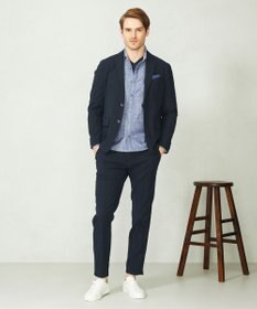 JOSEPH ABBOUD 【人気！1枚で2通りの着こなし】定番 リバーシブルシャツ