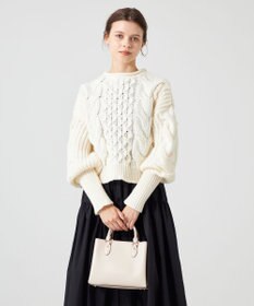 LA BAGAGERIE 【MONICA】スクエア2WAYハンドバッグ