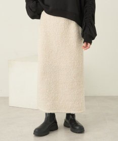 earth music&ecology ラメニットナロースカート