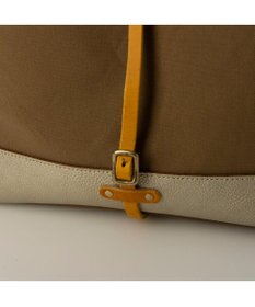 UNBILLION ペルケ perche / 姫路レザー×パラフィンキャンバス2wayトートL