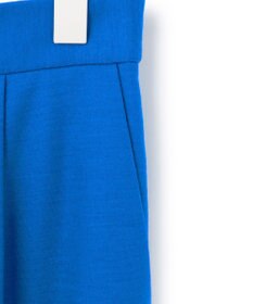 ICB 【洗える】 ウォッシャブルウールジャージー ワイドパンツ