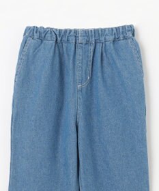 ANY KIDS スカラップ×刺繍デニムパンツ