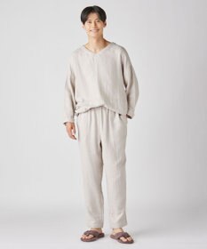 UCHINO マシュマロガーゼシンプルパジャマ ユニセックス