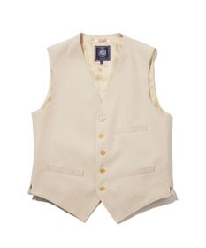 J.PRESS MEN 【J.PRESS ORIGINALS】Cotton Polyester Drill Over Odd Vest / Japan Made