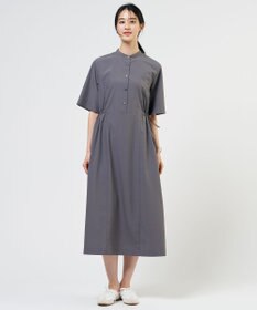 J.PRESS LADIES S ソフトタフタクロス シャツ ワンピース