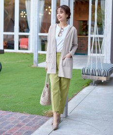 Tiaclasse 【小倉優子さん着用・UVケア・接触冷感】“やみつき”カットソーパーカーカーデ