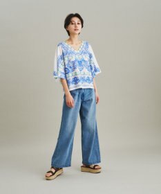 美品　GRACE CLASSグレースクラス　セットアップ　レース　ボーダー ボーダーメッシュフーディ（パーカー）｜GRACE CLASS（グレース