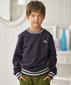 J.PRESS KIDS 【140-170cm】BICOLOR LINE COMBI トレーナー