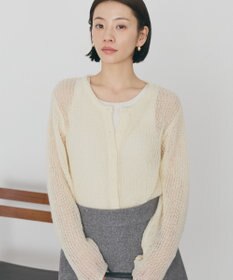 AMERICAN HOLIC 甘編みキャミカーディガンセット