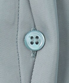 ICB 【WEB限定・洗える】 シルキーツイル クロップドシャツ